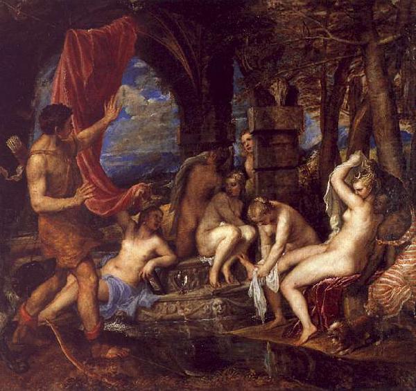 Diana and Actaeon,  Titian